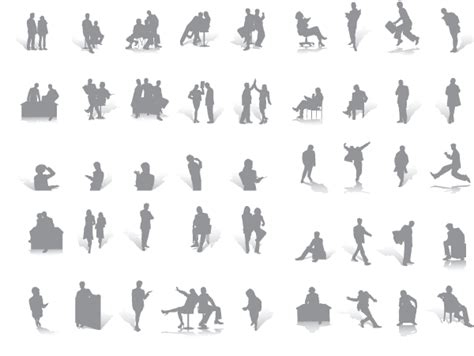 Huge Collection Of Free Vector Human Shapes From Vecteezy
