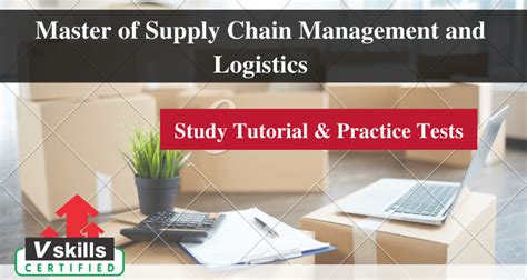 Master Of Supply Chain Management And Logistics Tutorial