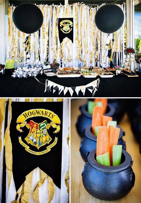 The Hogwarts Dessert Table At This Magical Harry Potter Party Will Cast