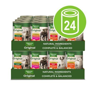 5 out of 5 stars. Natures Menu Original Can Multipack Wet Dog Food | zooplus ...