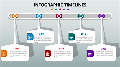 Timeline Infographic Powerpoint Template With 5 Options Youtube