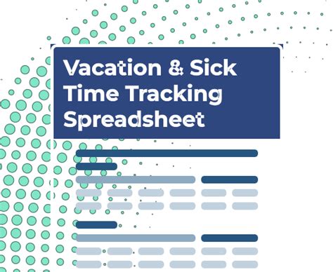 Free Vacation And Sick Time Tracking Spreadsheet
