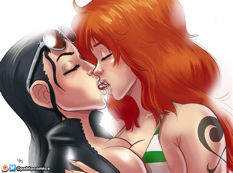 Nami And Robin By Pablocomics Hentai Foundry