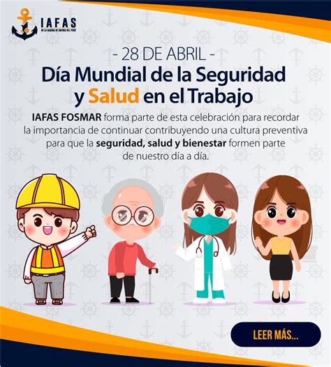 Día Mundial de la Seguridad y Salud en el Trabajo IAFAS FOSMAR