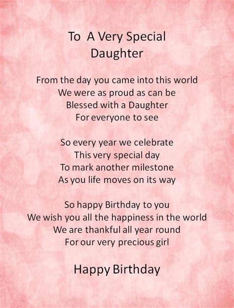 Birthday Wishes For Daughter Quotes Idalias Salon