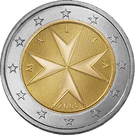 Euro Coins Malta 2 Euro 2008 The Black Scorpion