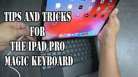Tips And Tricks For The Ipad Pro Magic Keyboard Youtube