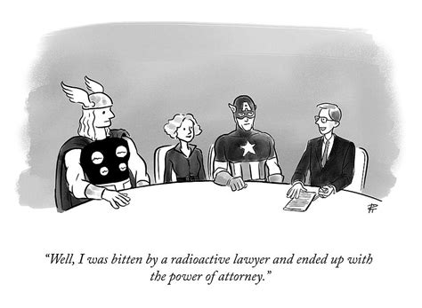 New Yorker Lawyer Cartoons Framed