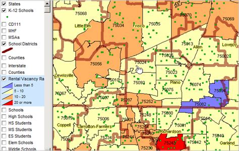 Plano Tx Zip Code Map Maping Resources