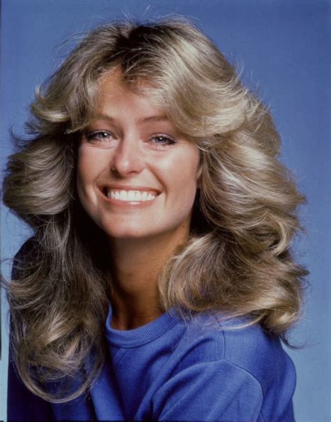 Farrah Fawcett Was Iconic For Her 70s Blown Out Winged Hairstyle