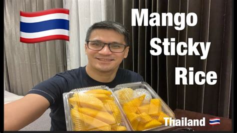 Mango Sticky Rice Mukbang Bangkok Thailand 🇹🇭 Youtube
