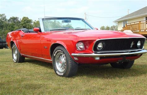 1969 Ford Mustang Candy Apple Red