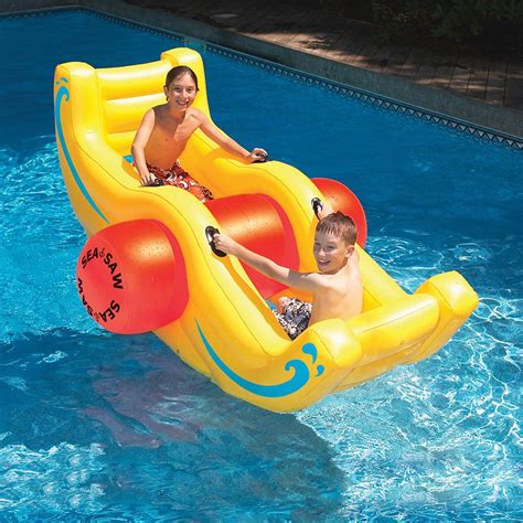 Swimline Sea Saw Rocker Inflatable Pool Toy The Home Depot Canada