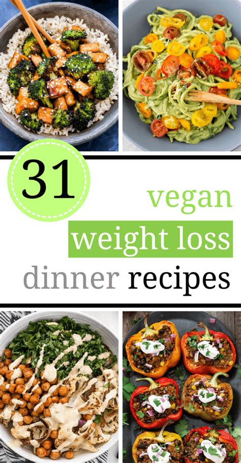 29 Yummy Vegan Weight Loss Recipes For Dinner Healthy Fat Burning
