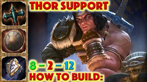 Smite How To Build Thor Thor Support Build Gameplay Guide Smite