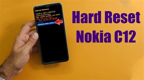 Hard Reset Nokia C Factory Reset Remove Pattern Lock Password How To Guide Youtube