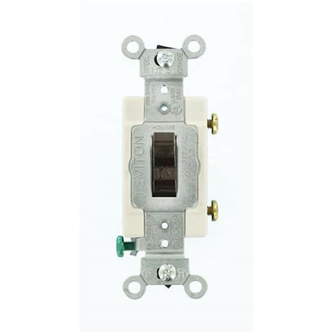 Reviews For Leviton 20 Amp Commercial Grade Single Pole Toggle Switch