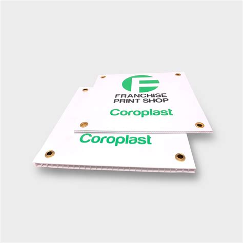 Coroplast Sign Print Shap