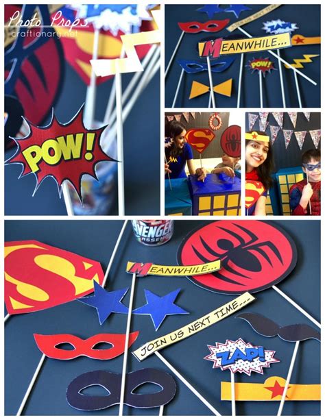 Print and decorate these four free printable mask templates into awesome paper superhero masks. The Best Superhero Cutouts Printable | Wright Website