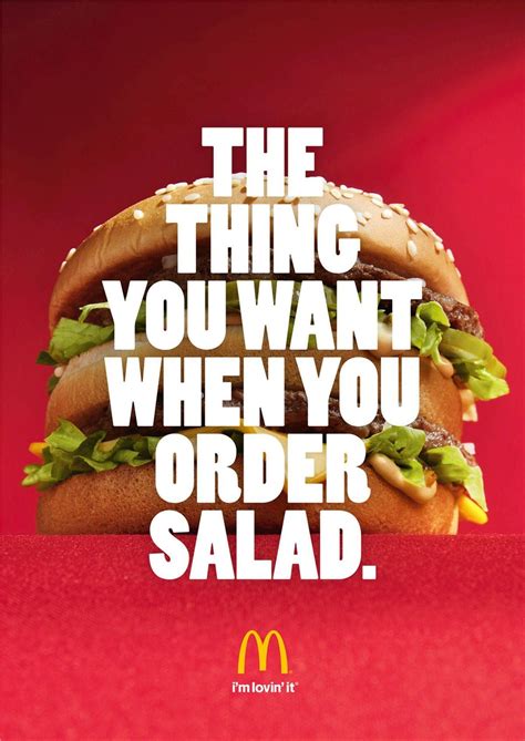 Print Ads Mcdonalds The Power Of Ads