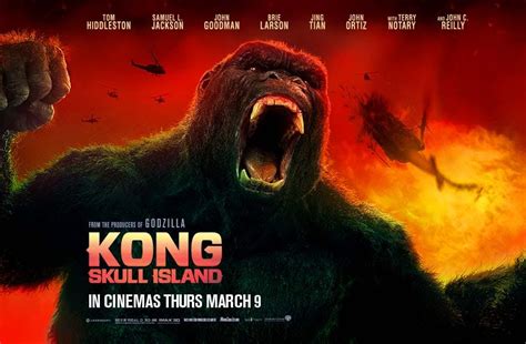 Skull island (2017) in 1944, in the midst of world war ii, two fighter pilots â€ american pilot hank marlow and japanese pilot gunpei ikari â€ parachute onto an island in the south pacific after a dogfight and engage in close combat, but the fight is interrupted by a giant. Film Review - Kong: Skull Island - Hellbound.ca