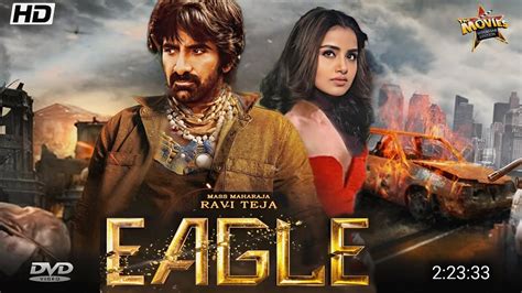 Eagle 2023 Full Movie Hindi Dubbed Trailer Ravi Teja New Movie