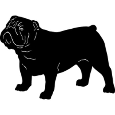 Download High Quality Bulldog Clipart Silhouette Transparent Png Images