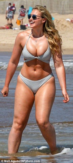 Iskra Lawrence Shows Off Her Incredible Curves In Grey Bikini In