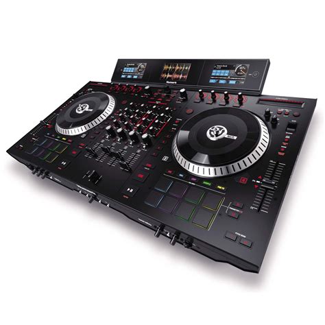 What makes the best dj controller? NUMARK NS7III | 4-Deck Serato DJ Controller with 3-Screen ...