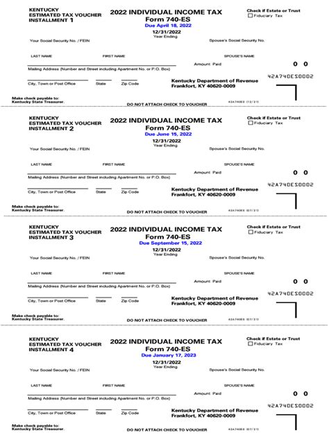 Ky 740 Es 2022 2024 Form Fill Out And Sign Printable Pdf Template