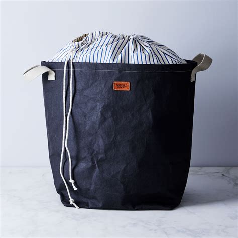 Uashmama Drawstring Laundry Bag 9 Colors Paper Cotton Linen Bags