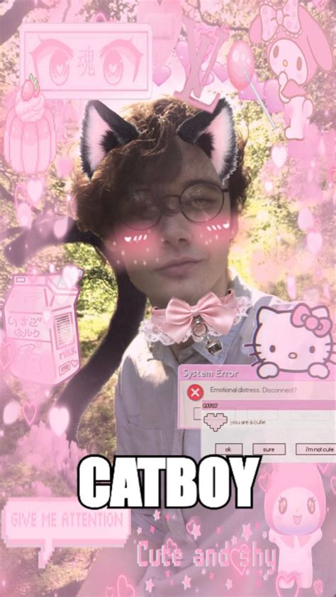Catboy Wilbur In 2021 Catboy Dream Smp Memes Cat Maid