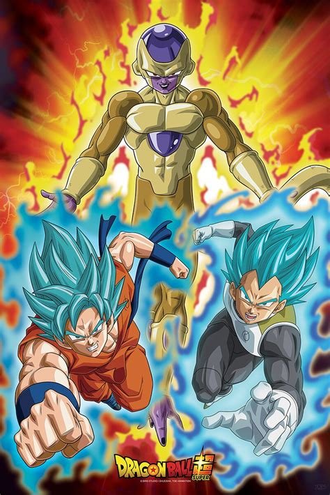 Wall art canvas painting posters dragon ball z modular poster for only $14.66 & free shipping repin to your boards. Super - Golden Frieza | Dragon Ball Poster | EMP