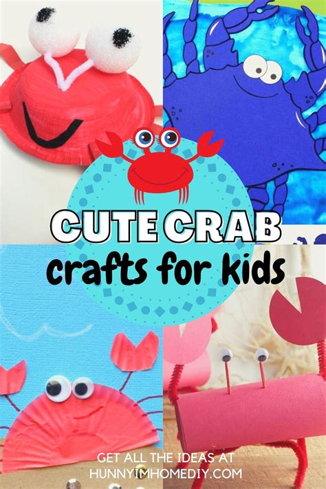 10 Simple Crab Crafts Your Kids Can Make At Home Right Now