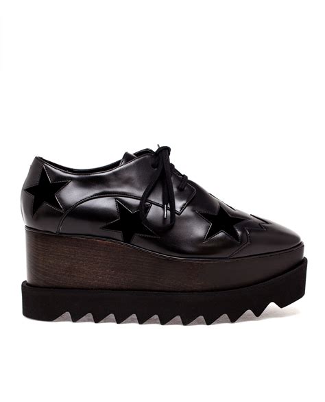 Stella Mccartney Scarpa Star Shoes In Black Lyst