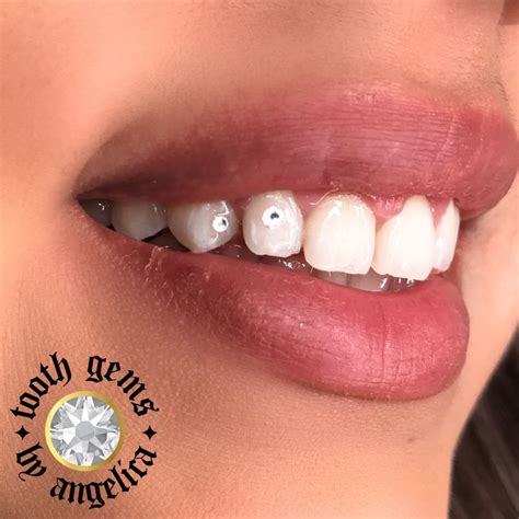 Although it's sometimes called a tooth or dental piercing, nothing is actually pierced when you get a tooth gem. Two Clear Swarovski Tooth Gems | Tooth gem, Teeth jewelry ...
