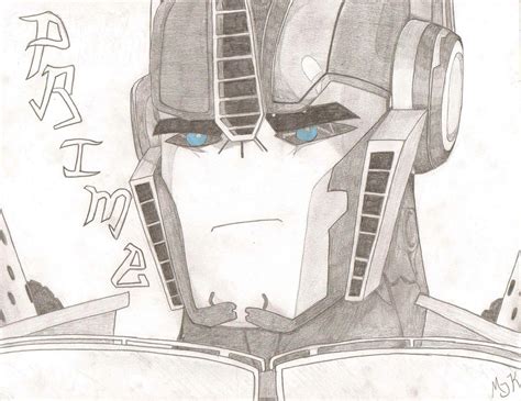 Optimus Prime Tfp By Messyartwok On Deviantart