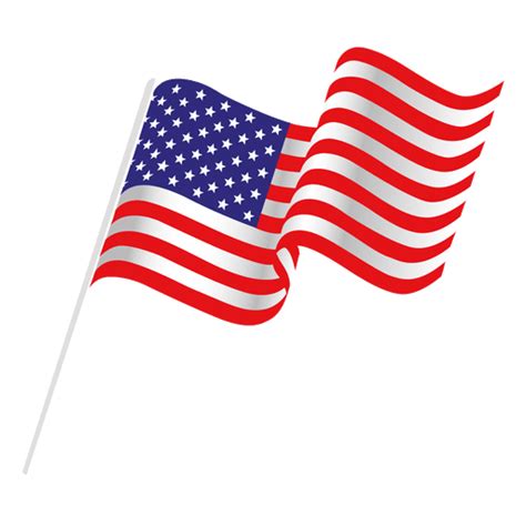 Waving Usa Flag Png And Svg Design For T Shirts