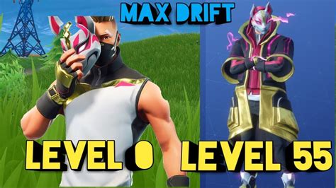 Fortnite Max Drift I Finally Unlocked It Level 55 Title Youtube