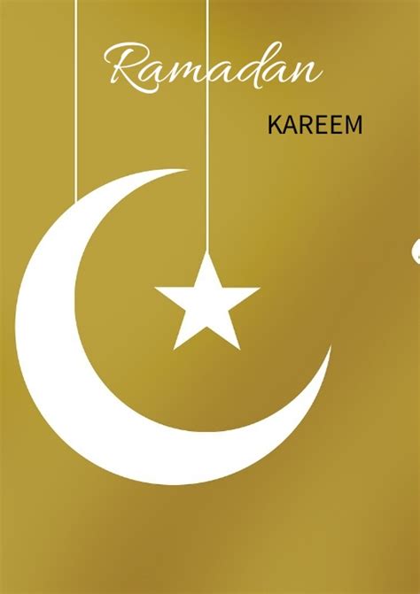 Ramadan Kareem Poster Template Postermywall