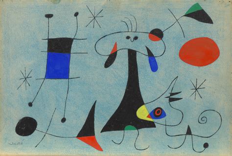 Entre Lo Abstracto Y Surrealista Joan Miró Merkdearte