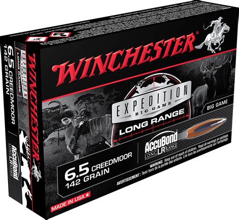 Winchester S65lr 65 Creedmoor Rifle Ammo 142gr 20 Rounds 020892223288
