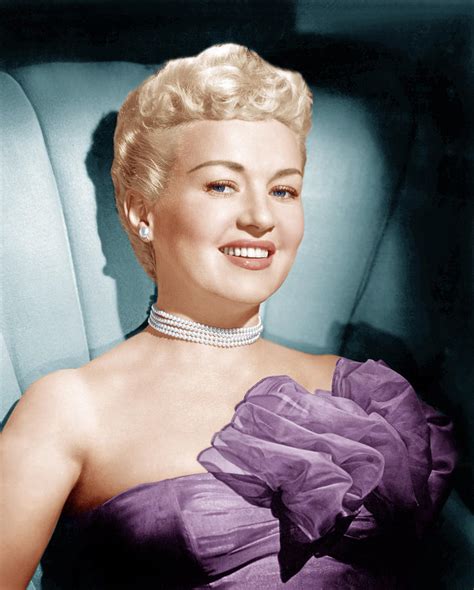 Betty Grable Ca 1950s Photograph By Everett