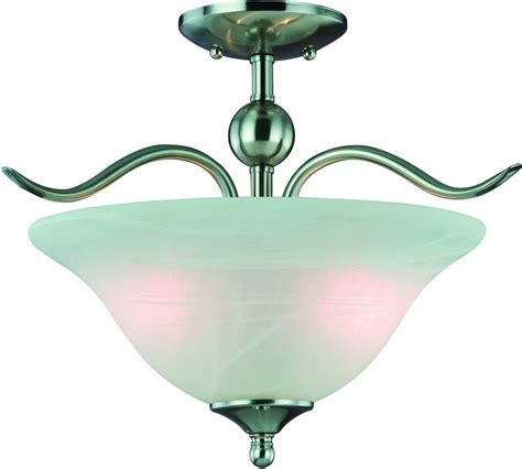 (12) — write a review. Hardware House H10-4289 Dover Semi Flush Mount Ceiling ...