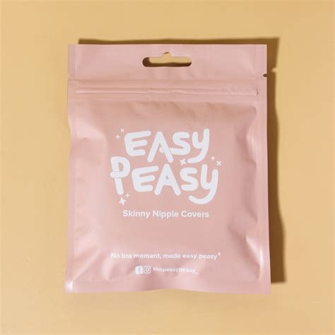 ชุดชั้นใน Easy Peasy Skinny Nipple Cover In Tan [seamless Nipple Tape Reuseable Sweatproof