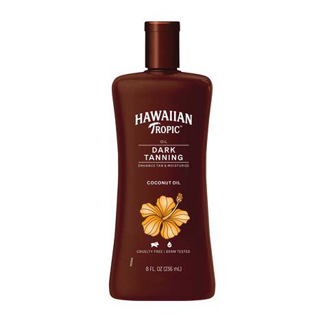 Hawaiian Tropic Dark Tanning Oil Shop Sunscreen Self Tanners At H E B