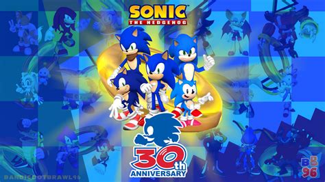 Sonic The Hedgehogs 30th Anniversary Wallpaper By Bandicootbrawl96 On