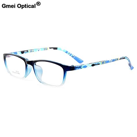 Gmei Optical New Trendy Womens Urltra Light Tr90 Full Rim Optical Eyeglasses Frames Mens