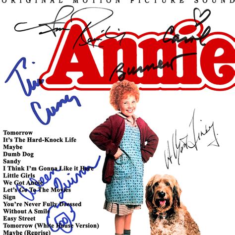 Annie Original Motion Picture Soundtrack Gold Lp Limited Signature E