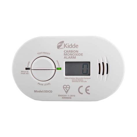 Although electronic carbon monoxide detectors all look very similar, they work in a variety of different ways. Kidde 5DCO 10 Year Life Digital Display Carbon Monoxide ...